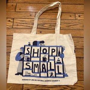 Canvas Tote Bag Shop Small Bag– Designed by Jing Wei